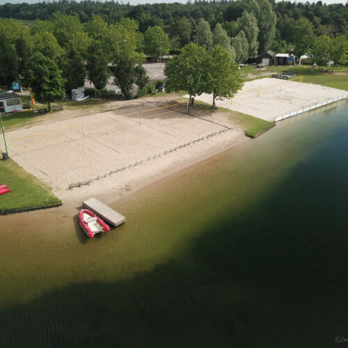 Beachvolleybalnet Kevlar 9 Professionele beachvolleybalsets